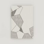 お薬手帳ケース『ONE TONE』(氷割白)