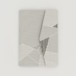 お薬手帳ケース『ONE TONE』(氷割グレー)