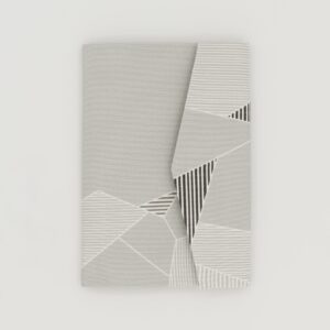 お薬手帳ケース『ONE TONE』(氷割グレー)