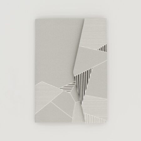 お薬手帳ケース『ONE TONE』(氷割グレー)