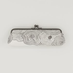 がま口ペンケース『ONE TONE』(椿白)