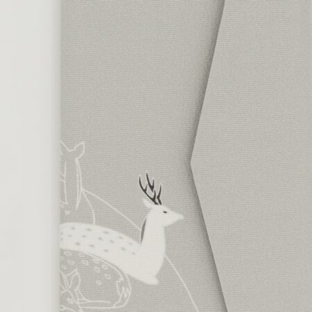 お薬手帳ケース『ONE TONE』(鹿グレー)