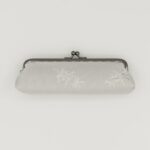 がま口ペンケース『ONE TONE』(ふくろうグレー)