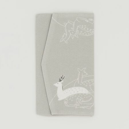 念珠入れ『ONE TONE』（鹿グレー）