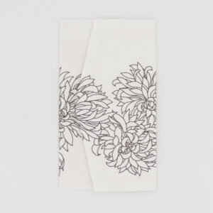 金封袱紗『ONE TONE』(菊白)