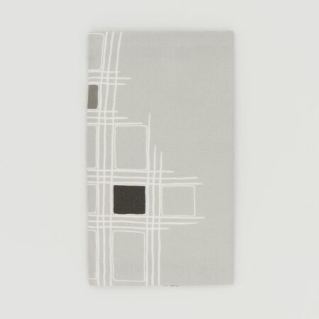 金封袱紗『ONE TONE』（格子グレー）