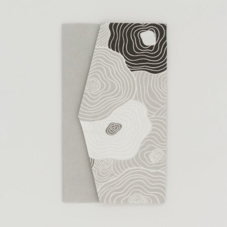 金封袱紗『ONE TONE』（椿グレー)