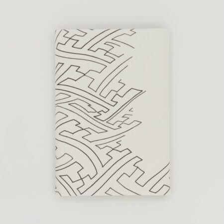 お薬手帳ケース『ONE TONE』(紗綾型白)