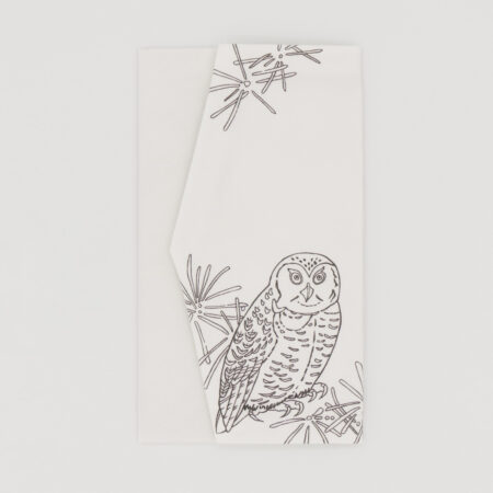 金封袱紗『ONE TONE』（ふくろう白)