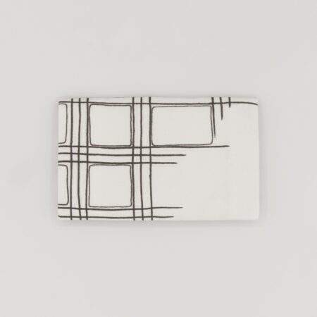 カードケース『ONE TONE』(格子白)