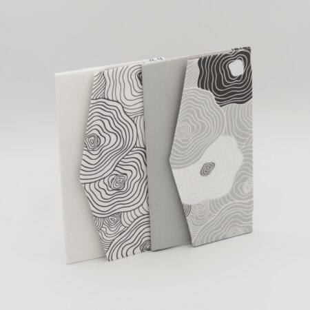 金封袱紗『ONE TONE』（椿白)