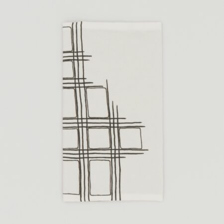 念珠入れ『ONE TONE』（格子白）