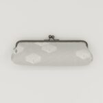 がま口ペンケース『ONE TONE』(松グレー)