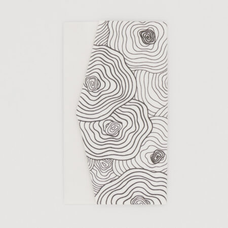 金封袱紗『ONE TONE』（椿白)