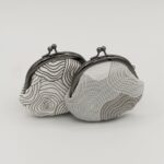 がま口コインケース『ONE TONE』(椿白)