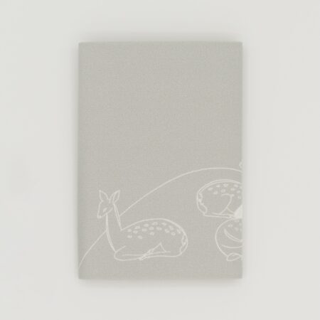 お薬手帳ケース『ONE TONE』(鹿グレー)