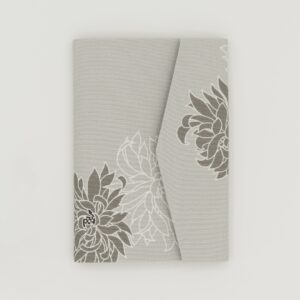 お薬手帳ケース『ONE TONE』(菊グレー)