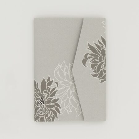 お薬手帳ケース『ONE TONE』(菊グレー)