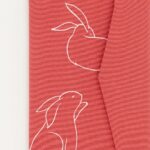 お薬手帳ケース『TONE & TONE』　うさぎ