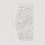 金封袱紗『ONE TONE』（紗綾型白）