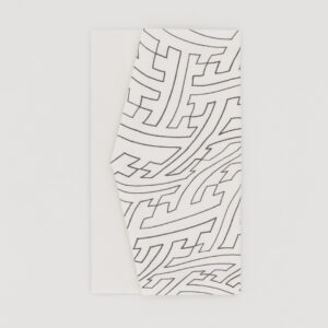 金封袱紗『ONE TONE』(紗綾型白)