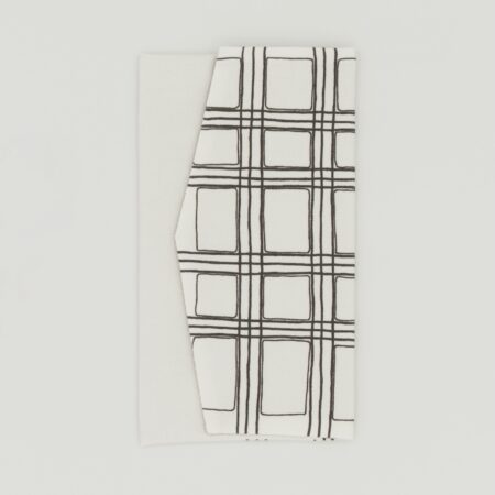 念珠入れ『ONE TONE』（格子白）