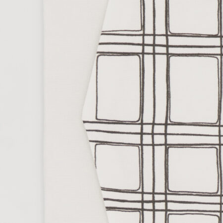 金封袱紗『ONE TONE』（格子白）