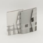 お薬手帳ケース『ONE TONE』(格子白)