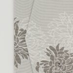 金封袱紗『ONE TONE』（菊グレー)