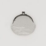 がま口コインケース『ONE TONE』(こうもりグレー)