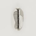 がま口ポーチ『ONE TONE』(氷割白)