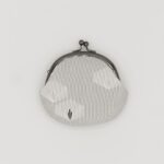 がま口コインケース『ONE TONE』(松グレー)