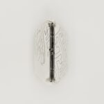 がま口ポーチ『ONE TONE』(紗綾型白)