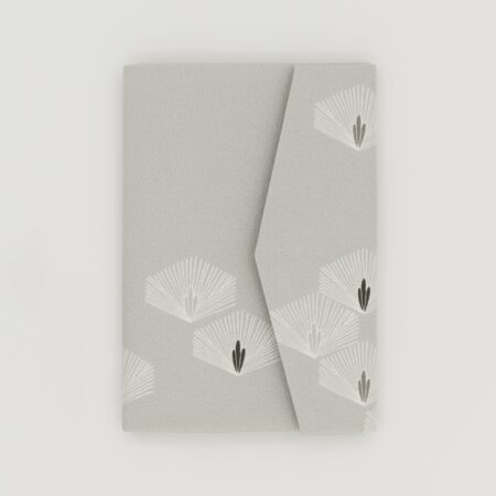 お薬手帳ケース『ONE TONE』(松グレー)