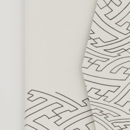 お薬手帳ケース『ONE TONE』(紗綾型白)