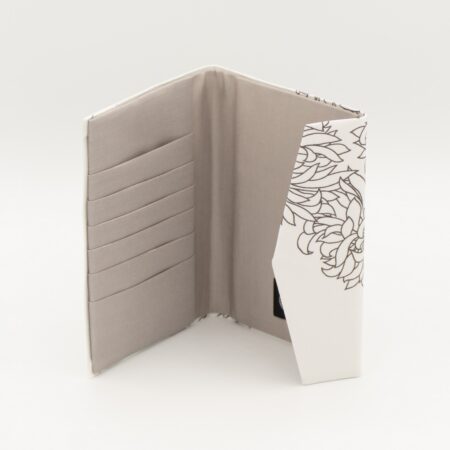 お薬手帳ケース『ONE TONE』(菊白)