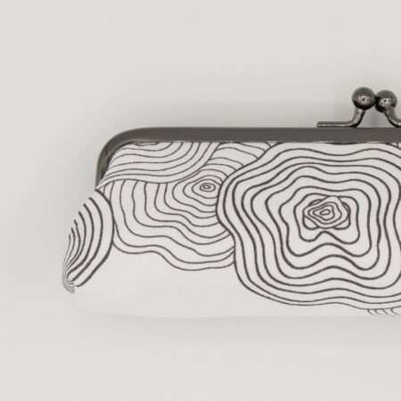 がま口ペンケース『ONE TONE』(椿白)