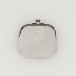 がま口ポーチ『ONE TONE』(菊グレー)