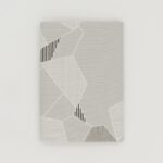 お薬手帳ケース『ONE TONE』(氷割グレー)