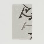 念珠入れ『ONE TONE』（紗綾型グレー)