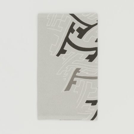 念珠入れ『ONE TONE』（紗綾型グレー)