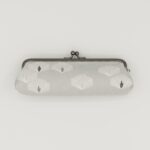 がま口ペンケース『ONE TONE』(松グレー)