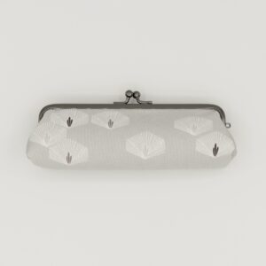 がま口ペンケース『ONE TONE』(松グレー)