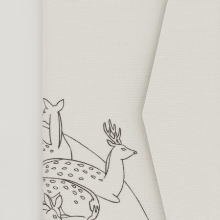 お薬手帳ケース『ONE TONE』(鹿白)