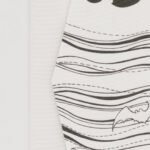 金封袱紗『ONE TONE』（こうもり白)