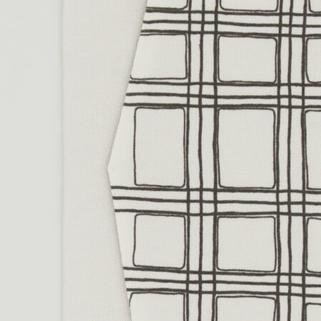 念珠入れ『ONE TONE』（格子白）