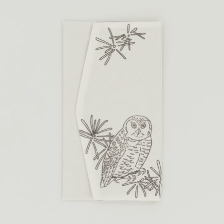 念珠入れ『ONE TONE』（ふくろう白）