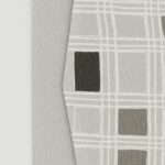 念珠入れ『ONE TONE』（格子グレー)