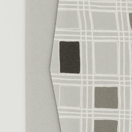 念珠入れ『ONE TONE』（格子グレー)