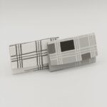 カードケース『ONE TONE』(格子白)